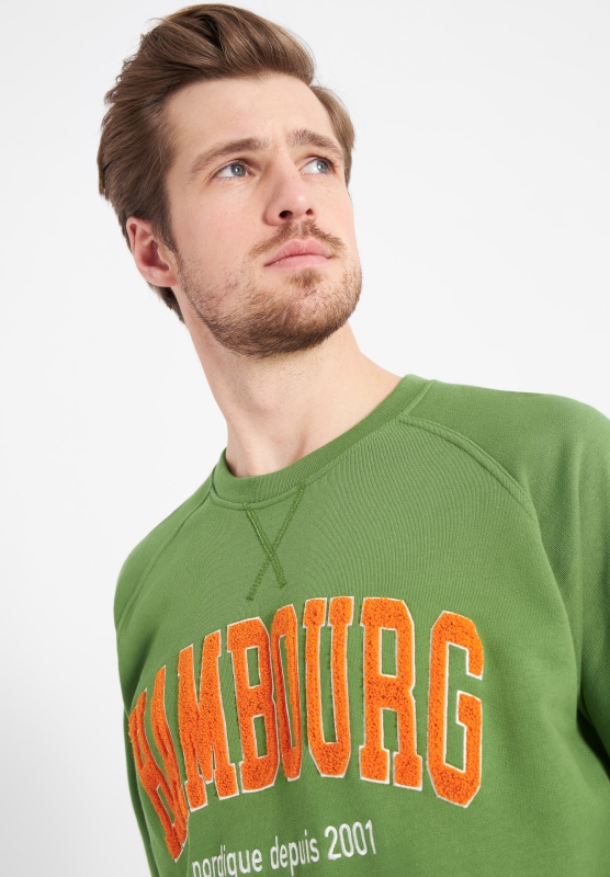 Herren Pullover Hambourg - Cactus Grün